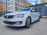 Volkswagen Polo 2018 года за 6 300 000 тг. в Астана – фото 3