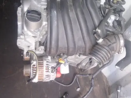 Двигатель nissan juke HR16 1.6 литра за 30 000 тг. в Алматы – фото 2