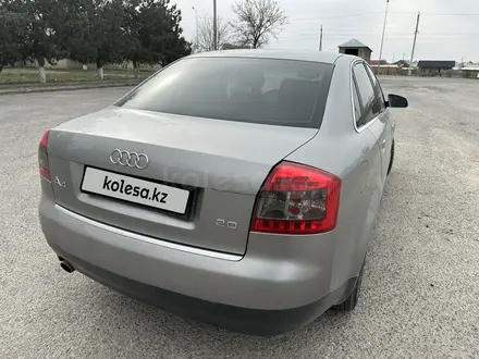 Audi A4 2002 года за 2 500 000 тг. в Шымкент