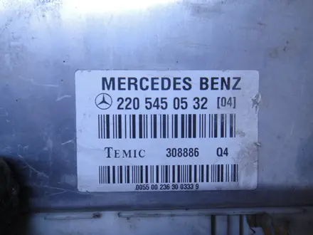 Блок управления пневмоподвеской Mercedes-Benz S-Class S55L AMG W220 за 33 000 тг. в Алматы – фото 3