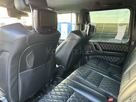 Mercedes-Benz G 63 AMG 2015 года за 47 000 000 тг. в Алматы – фото 16