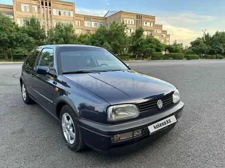 Volkswagen Golf 1992 года за 1 900 000 тг. в Тараз – фото 10