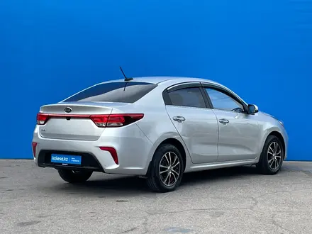 Kia Rio 2019 года за 6 880 000 тг. в Алматы – фото 3