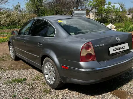 Volkswagen Passat 2002 года за 2 000 000 тг. в Тараз – фото 5