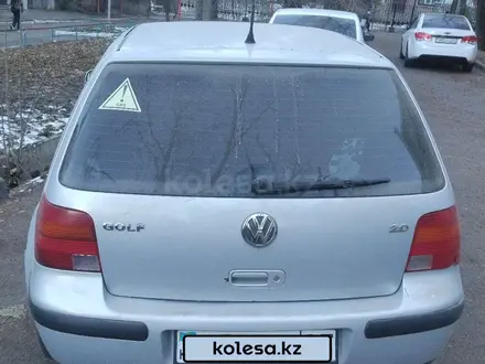 Volkswagen Golf 1999 года за 1 600 000 тг. в Алматы – фото 4