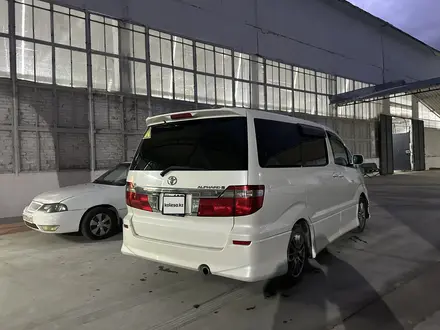 Toyota Alphard 2005 года за 8 100 000 тг. в Тараз – фото 5