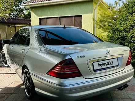 Mercedes-Benz S 55 2004 года за 10 500 000 тг. в Шымкент – фото 20