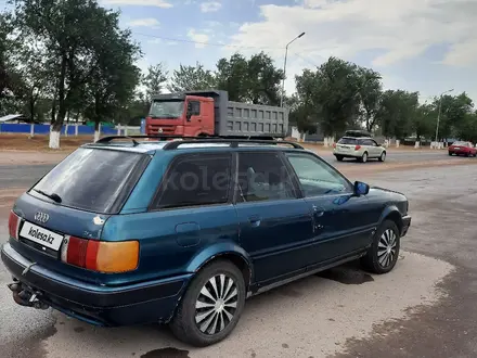 Audi 80 1992 года за 850 000 тг. в Шу – фото 2