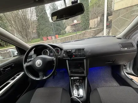 Volkswagen Bora 2002 года за 2 200 000 тг. в Алматы – фото 5