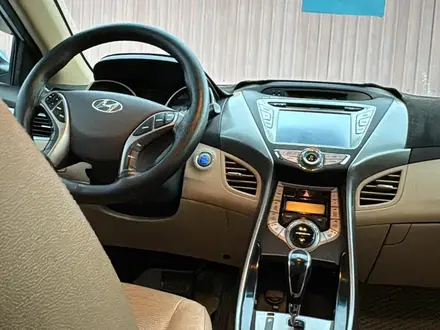 Hyundai Elantra 2013 года за 3 900 000 тг. в Актобе – фото 9