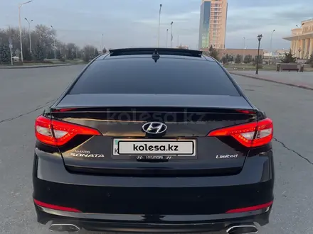 Hyundai Sonata 2015 года за 9 500 000 тг. в Талдыкорган – фото 3