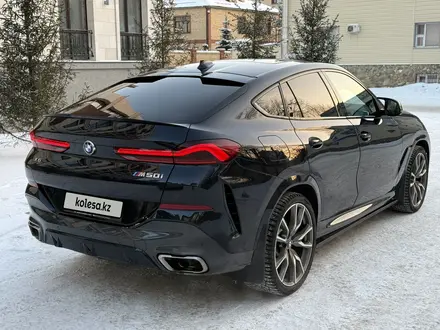 BMW X6 2020 года за 37 600 000 тг. в Караганда – фото 4