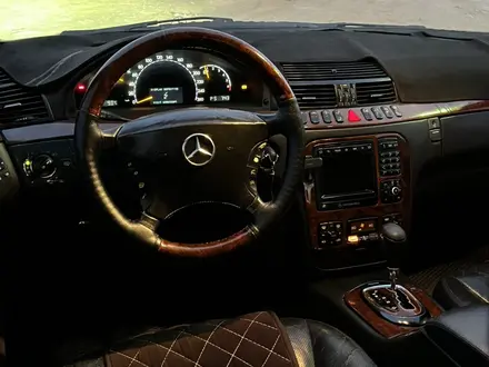 Mercedes-Benz S 500 1999 года за 2 800 000 тг. в Актау – фото 7