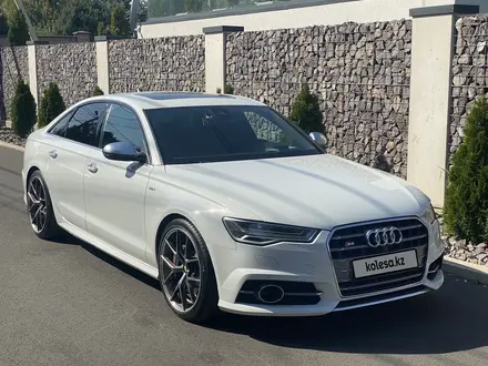 Audi A6 2015 года за 23 500 000 тг. в Алматы – фото 2