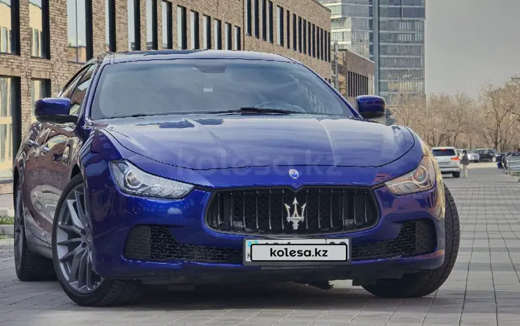 Maserati Ghibli 2013 годаүшін26 500 000 тг. в Алматы