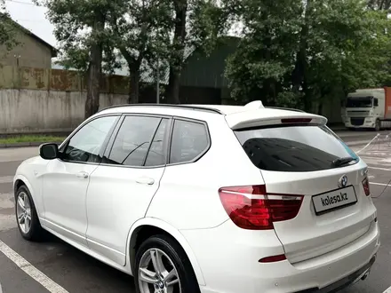 BMW X3 2013 года за 12 800 000 тг. в Алматы – фото 7