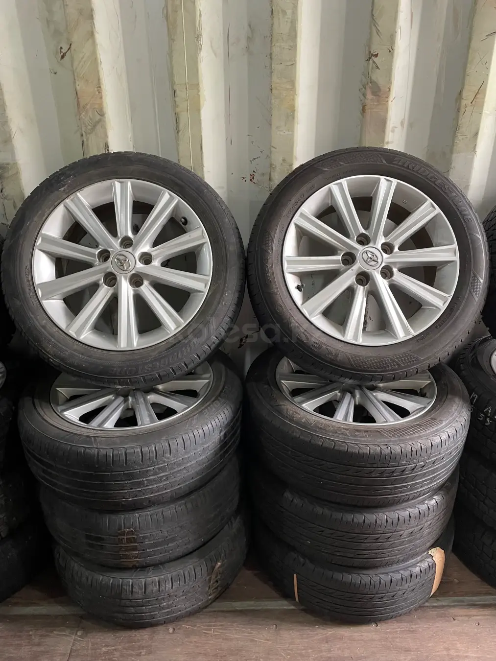 Диски на Toyota Camry 50 R17 привозные из Японии оригинал в Алматы ...