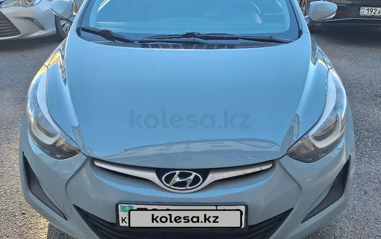 Hyundai Elantra 2014 года за 7 300 000 тг. в Алматы