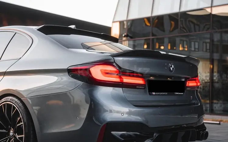 Спойлер из настоящего карбона стиль CS на BMW M5 F90, G30үшін80 000 тг. в Астана