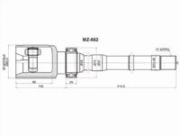 Шрус внутренний правый за 25 600 тг. в Астана