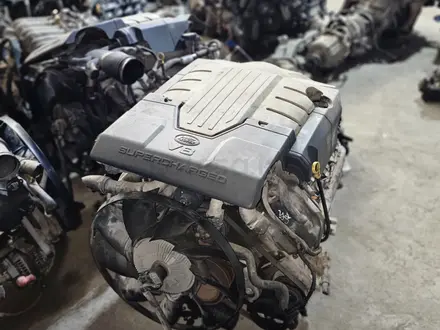 Двигатель (ДВС қозғалтқыш) 4.2L AJ33S (428PS) Supercharged за 1 000 000 тг. в Алматы