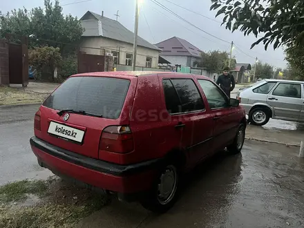 Volkswagen Golf 1992 года за 1 450 000 тг. в Шымкент – фото 4