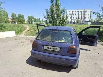 Volkswagen Golf 1996 года за 1 150 000 тг. в Астана – фото 3