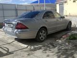 Mercedes-Benz S 320 2002 года за 3 000 000 тг. в Атырау – фото 5