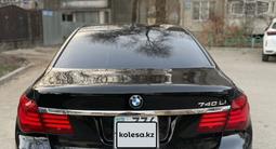 BMW 740 2012 года за 11 600 000 тг. в Алматы – фото 5