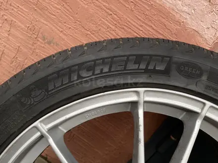 Диски OZ Racing R18 Италия, шинами Michelin Испания. Оригинал за 150 000 тг. в Алматы – фото 4