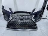Решетка передний + бампер Lexus RX 2021-2024 ORIGINAL, б/у. за 10 000 тг. в Алматы