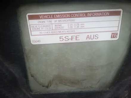 Капот на Toyota XV20-25 за 45 000 тг. в Тараз – фото 5