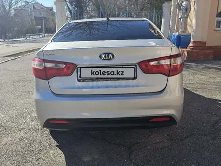 Kia Rio 2014 года за 5 100 000 тг. в Кентау – фото 5