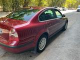 Volkswagen Passat 2001 годаүшін2 800 000 тг. в Тараз – фото 4