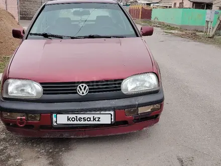 Volkswagen Golf 1992 года за 1 600 000 тг. в Тараз – фото 2