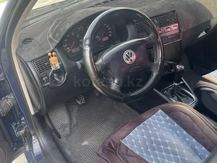 Volkswagen Golf 1999 года за 1 400 000 тг. в Тараз – фото 5