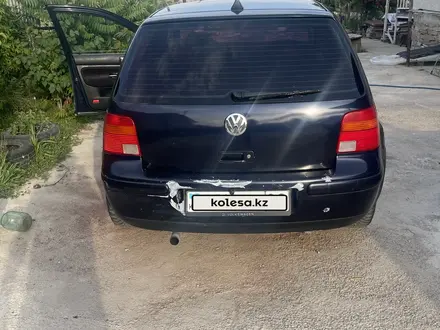 Volkswagen Golf 1999 года за 1 400 000 тг. в Тараз – фото 7