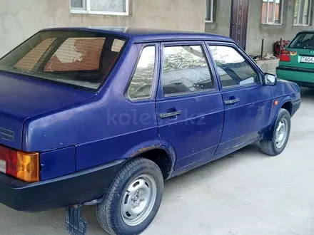 ВАЗ (Lada) 21099 1997 года за 1 100 000 тг. в Шымкент – фото 3