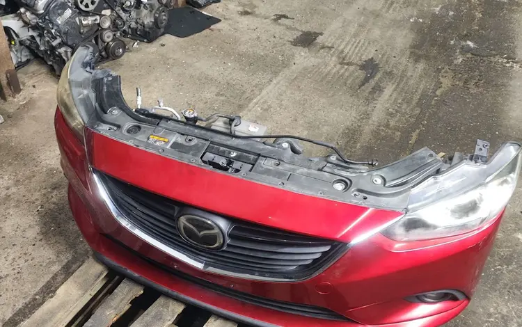 МОРДА НОУСКАТ ПЕРЕДНИЙ БАМПЕР ФАРЫ КАПОТ КРЫЛО MAZDA 6 GJ за 450 000 тг. в Актобе