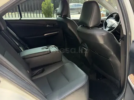Toyota Camry 2015 года за 9 700 000 тг. в Алматы – фото 15