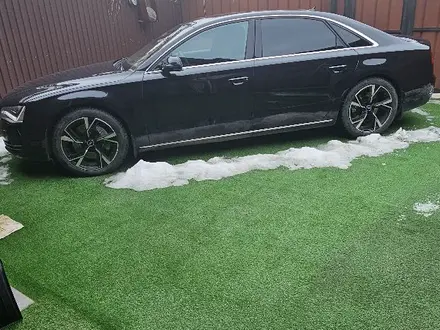 Audi A8 2013 года за 13 500 000 тг. в Алматы – фото 3