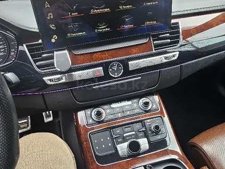 Audi A8 2013 года за 13 500 000 тг. в Алматы – фото 5