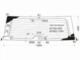 Стекло заднее с обогревом за 23 700 тг. в Алматы