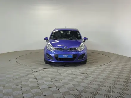 Kia Rio 2014 года за 5 550 000 тг. в Алматы – фото 2