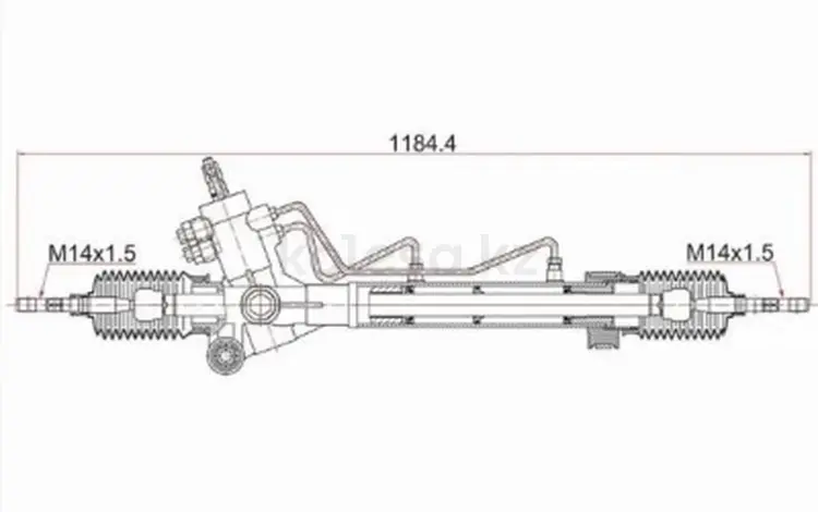Рейка рулевая за 53 150 тг. в Талдыкорган