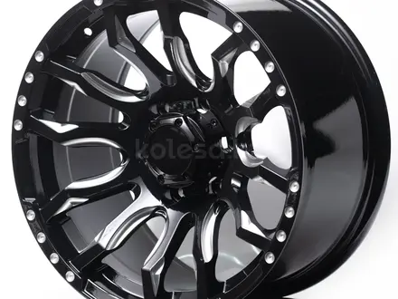 Fuel Blitz R20 9J ET20 Dia110.1 Gloss Black/Milling Spoke 6x139.7 за 470 000 тг. в Алматы