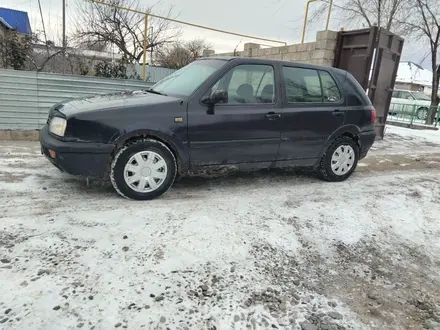 Volkswagen Golf 1993 года за 650 000 тг. в Тараз – фото 3