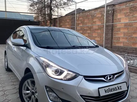 Hyundai Elantra 2015 года за 7 300 000 тг. в Алматы – фото 2