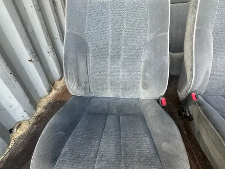 Комплект сидений Toyota Aristo 140, 91-97 год, серый велюр из Японии за 200 000 тг. в Караганда – фото 5