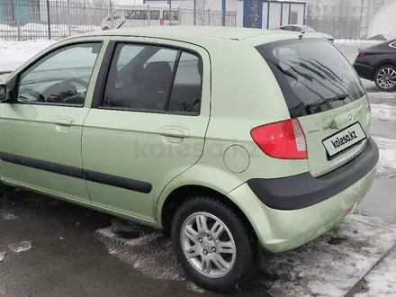 Hyundai Getz 2006 года за 3 500 000 тг. в Алматы – фото 6